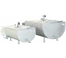 Semi Cylindrical Horizontal Design Bulk Milk Cooler