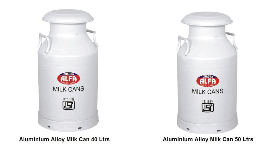 aliminium alloy milk can