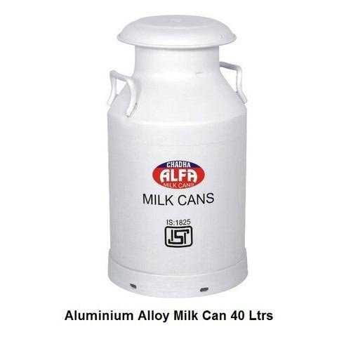 alluminium alloy milk can 40 ltrs