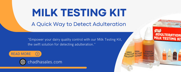 Milk Testing Kit: A Quick Way to Detect Adulteration