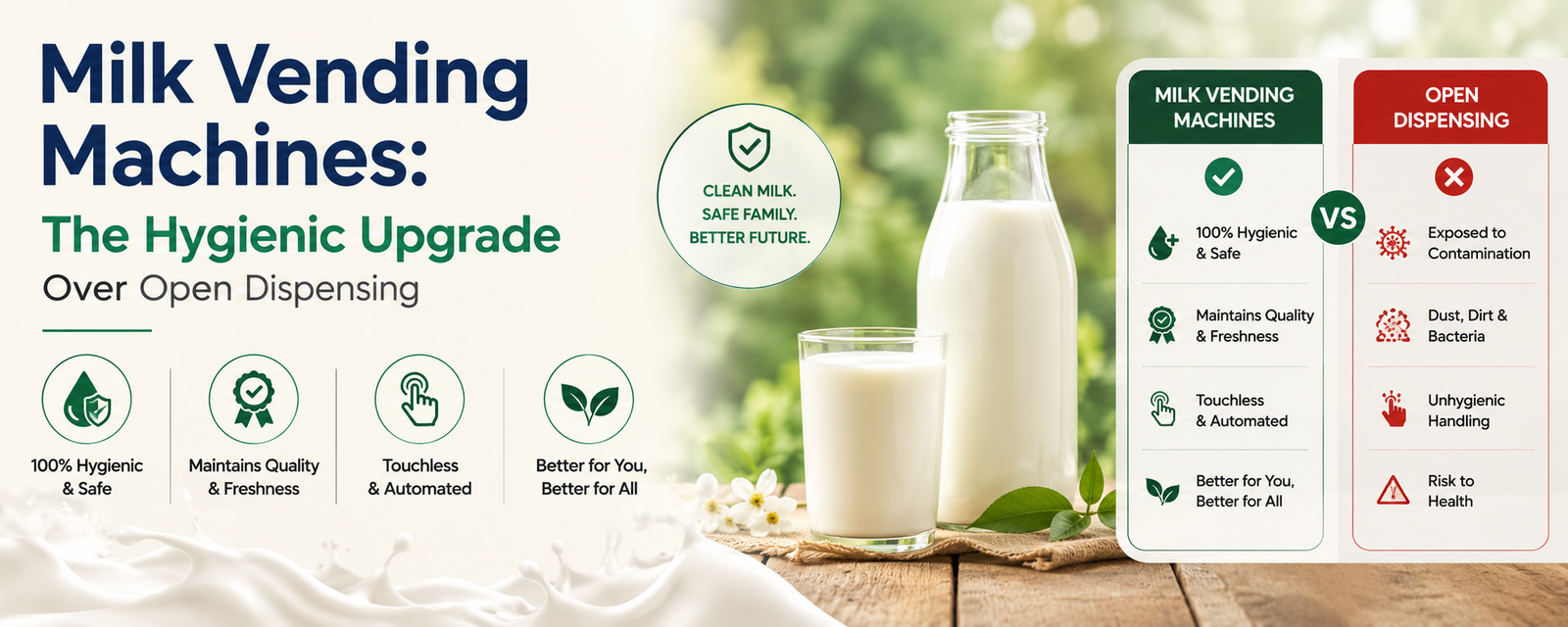 Maharashtra's Loose Milk Ban Is Here — What To Do? 1 Milk Vending Machines