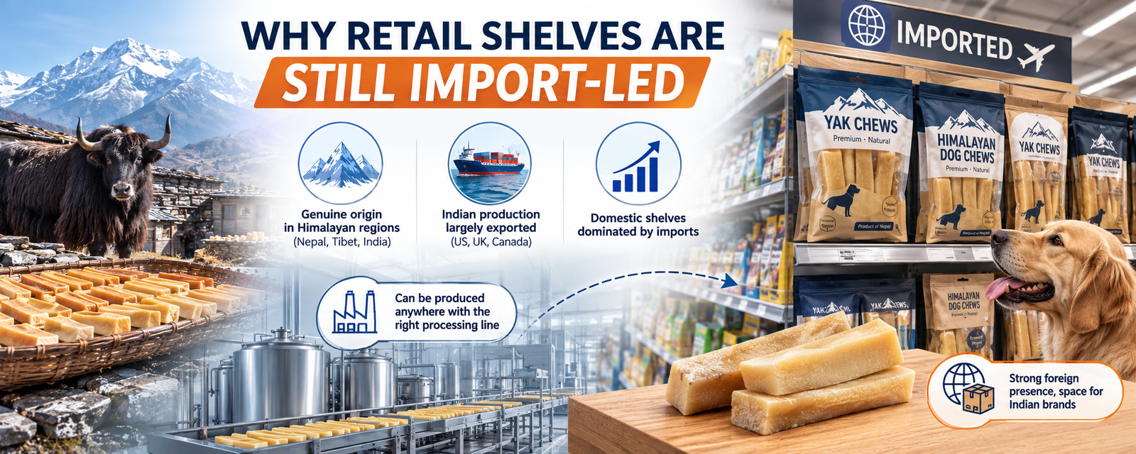 Dog Chews: A New Product Opportunity for Dairy Processors 1 Why Retail Shelves Are Still Import-Led