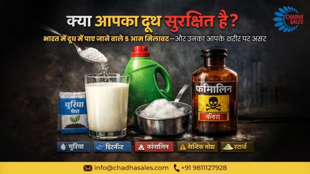 भारत में दूध में पाए जाने वाले 5 आम मिलावट—और उनका आपके शरीर पर असर
