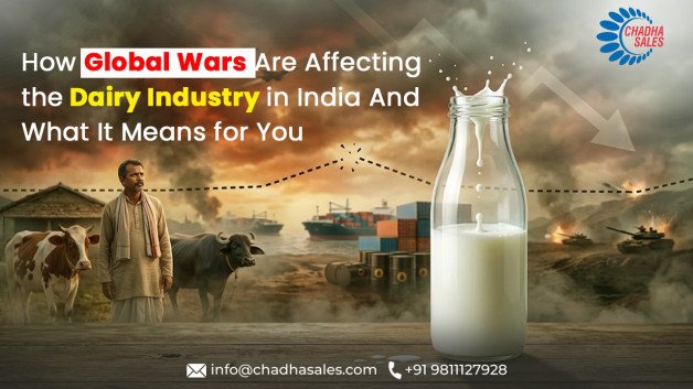 How Global Wars Are Affecting the Dairy Industry in India — And What It Means for You
