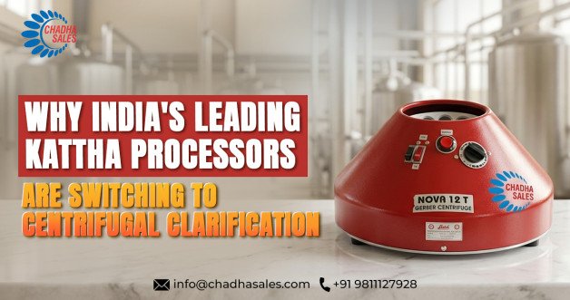 Why India’s Leading Kattha Processors Are Switching to Centrifugal Clarification