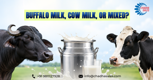 Buffalo Milk, Cow Milk, or Mixed? What Every Dairy Entrepreneur Must Know Before Setting Up a Processing Line