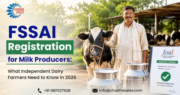 FSSAI Registration for Milk Producers: What Independent Dairy Farmers Need to Know in 2026