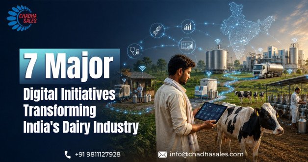 7 Major Digital Initiatives Transforming India’s Dairy Industry